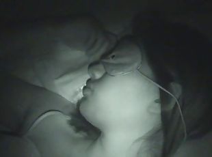 Solo Models Gets Her Pussy Fingered While Sleeping
