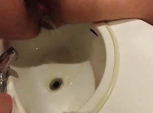 Piss in the sink